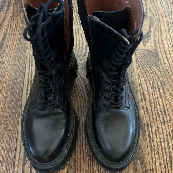 ** ZARA women's black boots ** - Picture 1 of 9